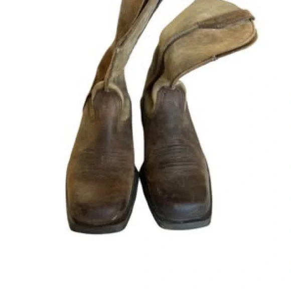 Ariat Rambler Brown Square Toe Cowboy Boots | Men’s 7D | Style 10002317 (35829) - Picture 4 of 6